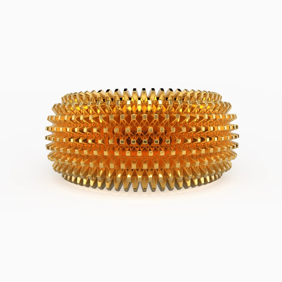 The Crown Ring in Yellow Gold image 3