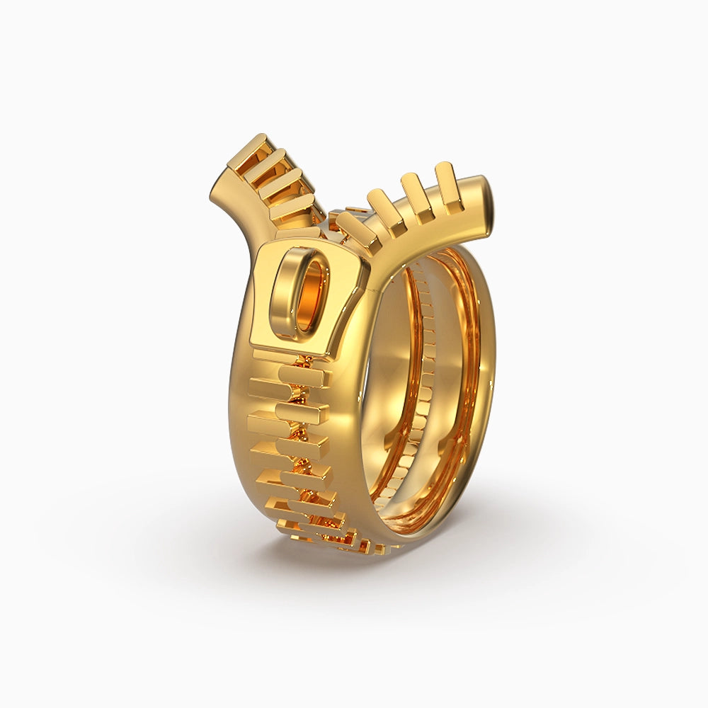 Voce Ring in Yellow Gold image 4
