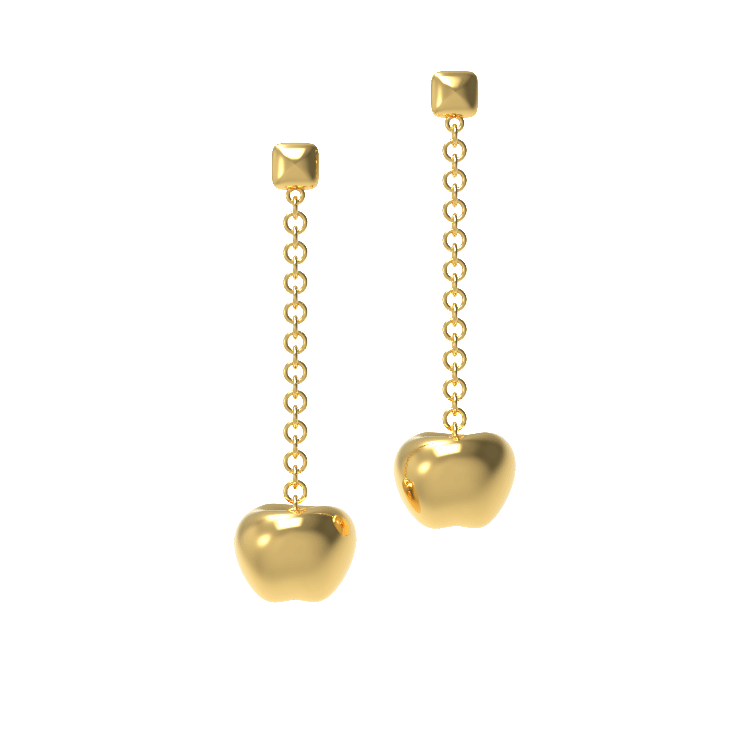 Ladinardò™ Mon Cheri Earrings in Yellow Gold image 2