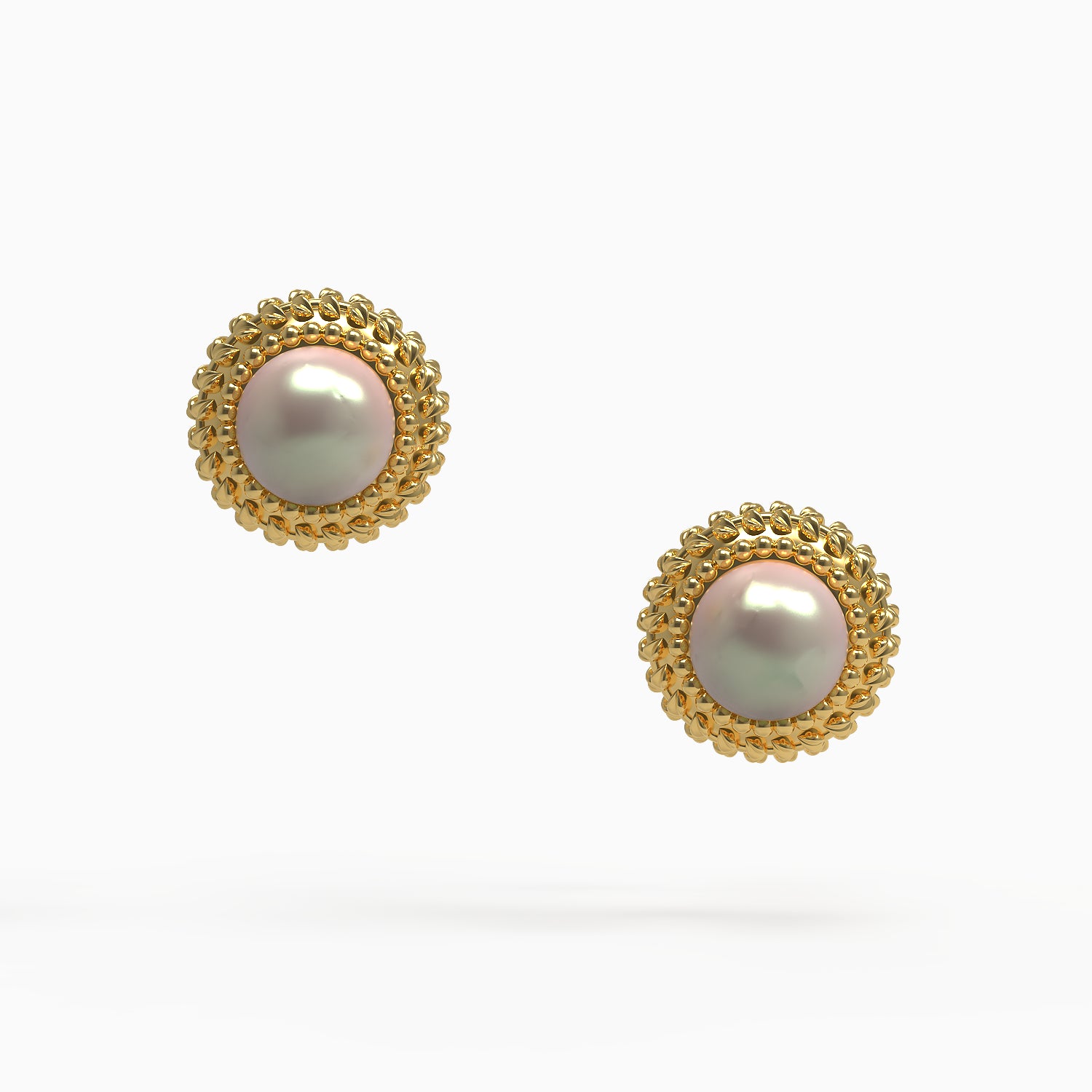 Ladinardò™ Ladi Pearl Earrings in Yellow Gold, Japanese Akoya Pearl image 0