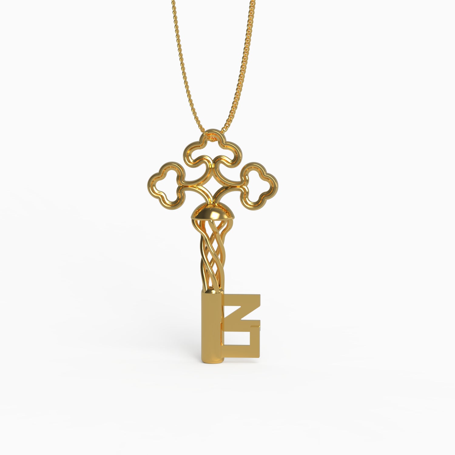 Ladinardò™ The Merchant of Venice Key Pendant in Yellow Gold image 0