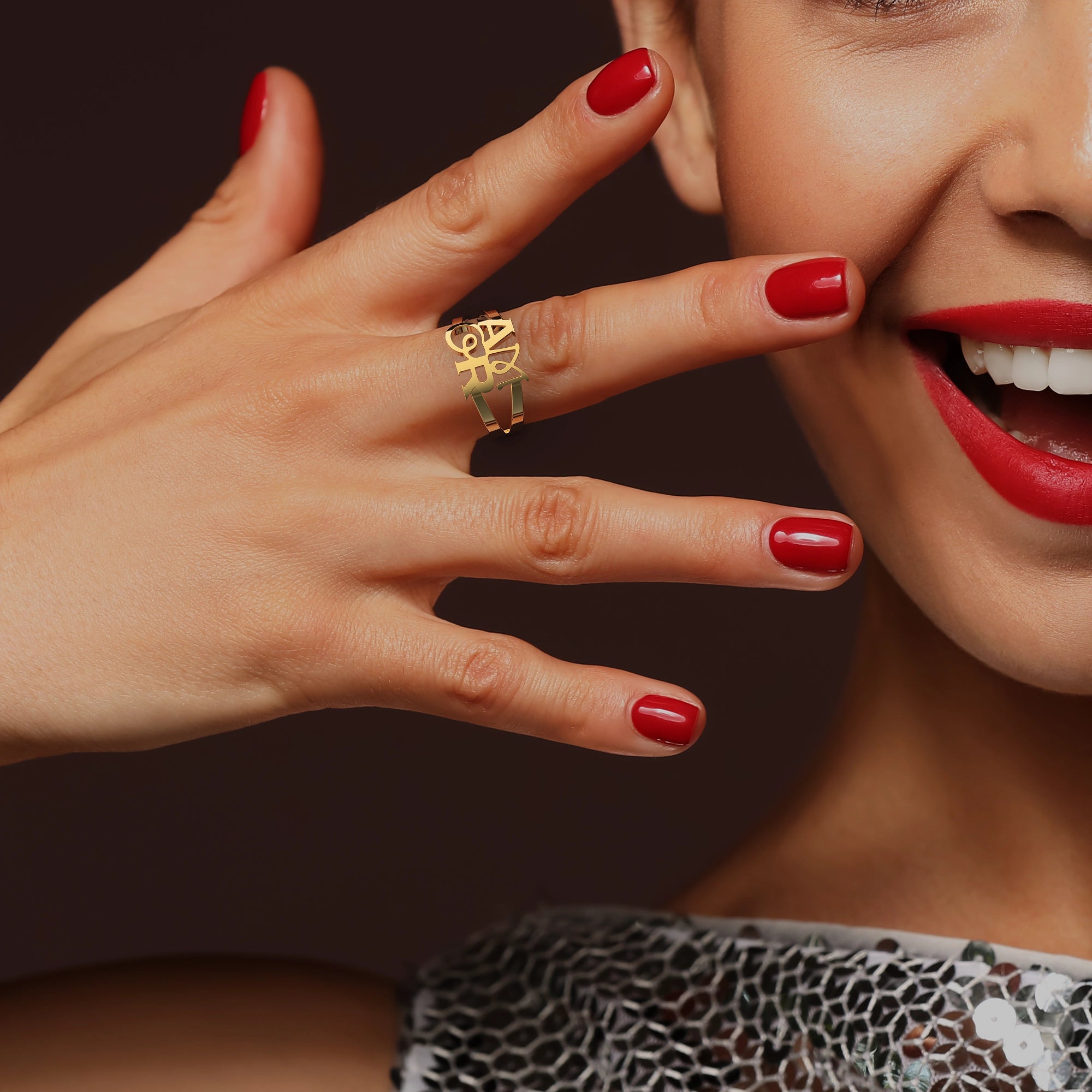 Pop D'AMOR Ring in Yellow Gold image 2