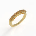 Ladinardò Eternal Band in Yellow Gold and Yellow Sapphires image 0