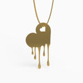 Ladinardò™ Tuff Love Open Heart Pendant in Yellow Gold image 0