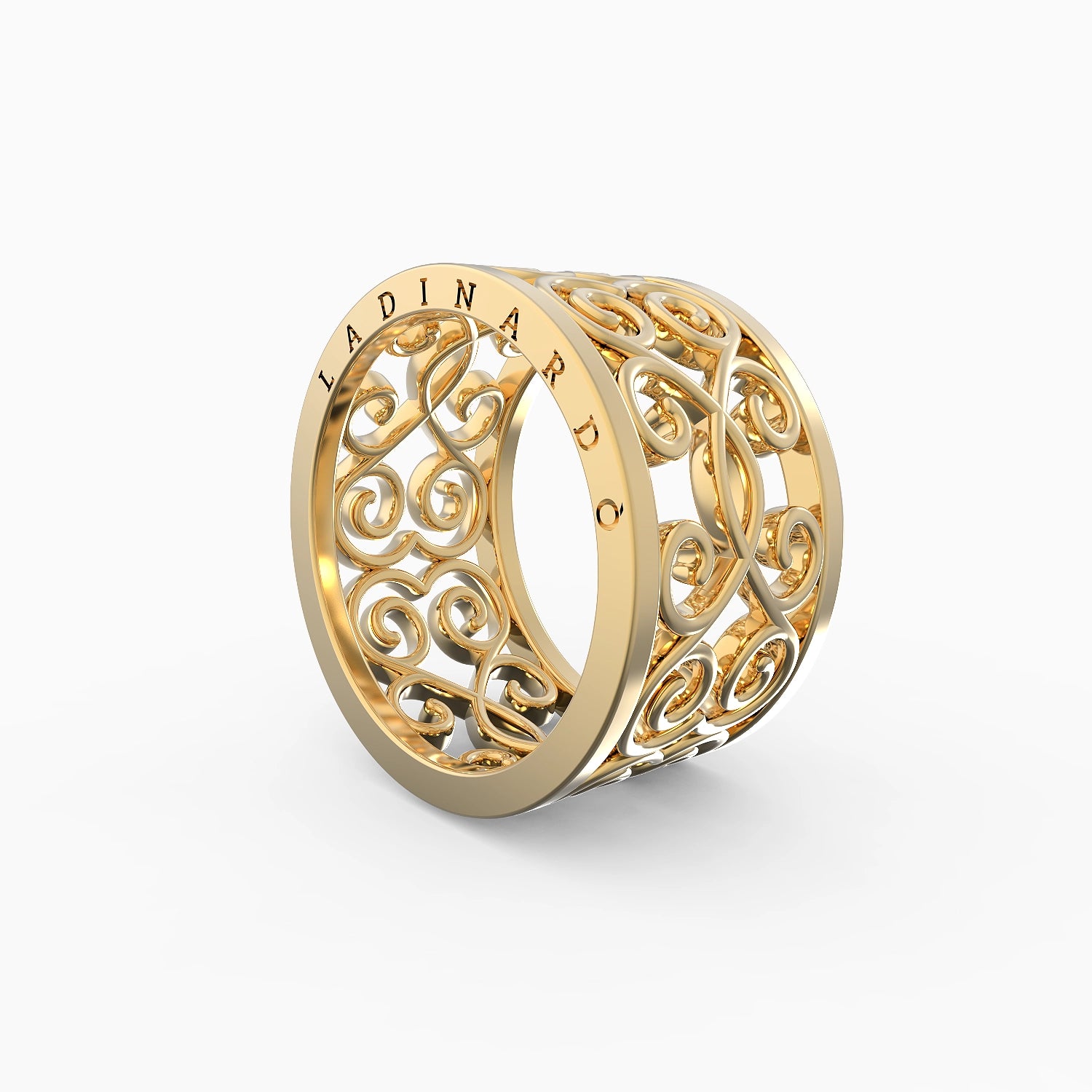 Gates of Venice Ring in Yellow Gold image 4