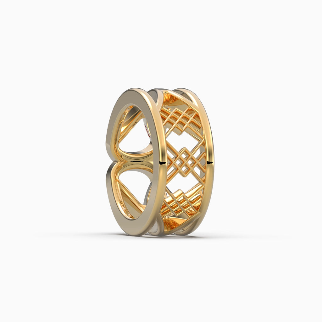 Palais Band in Yellow Gold image 3