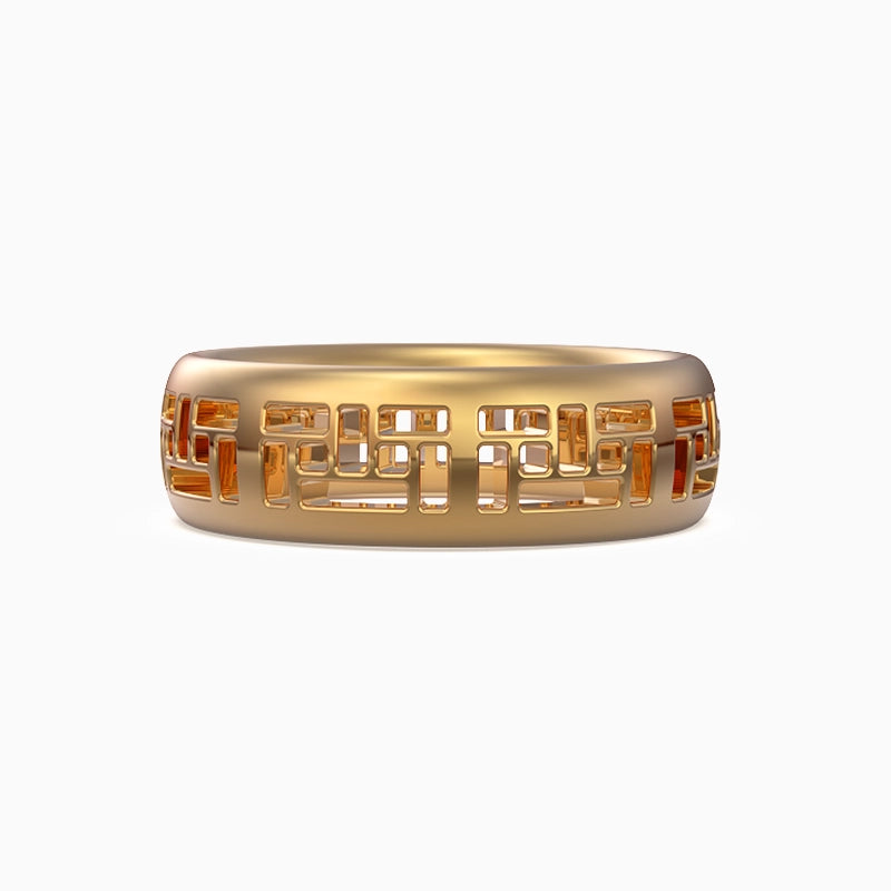 Kinkaku Band in Yellow Gold image 4