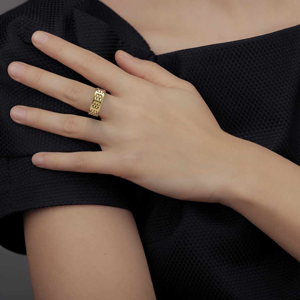 Nœud Band in Yellow Gold image 2