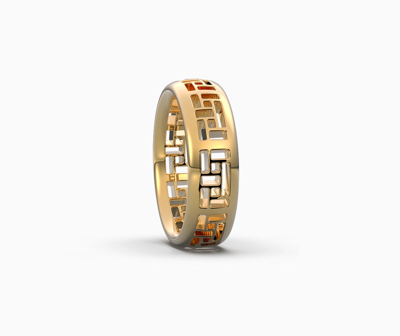 Kinkaku Band in Yellow Gold image 3