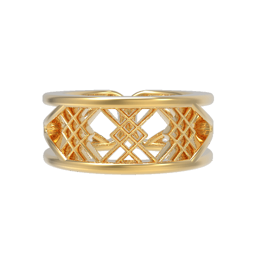 Palais Band in Yellow Gold image 4