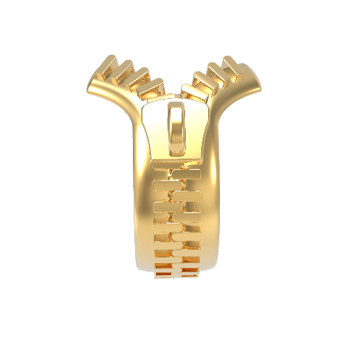 Voce Ring in Yellow Gold image 5