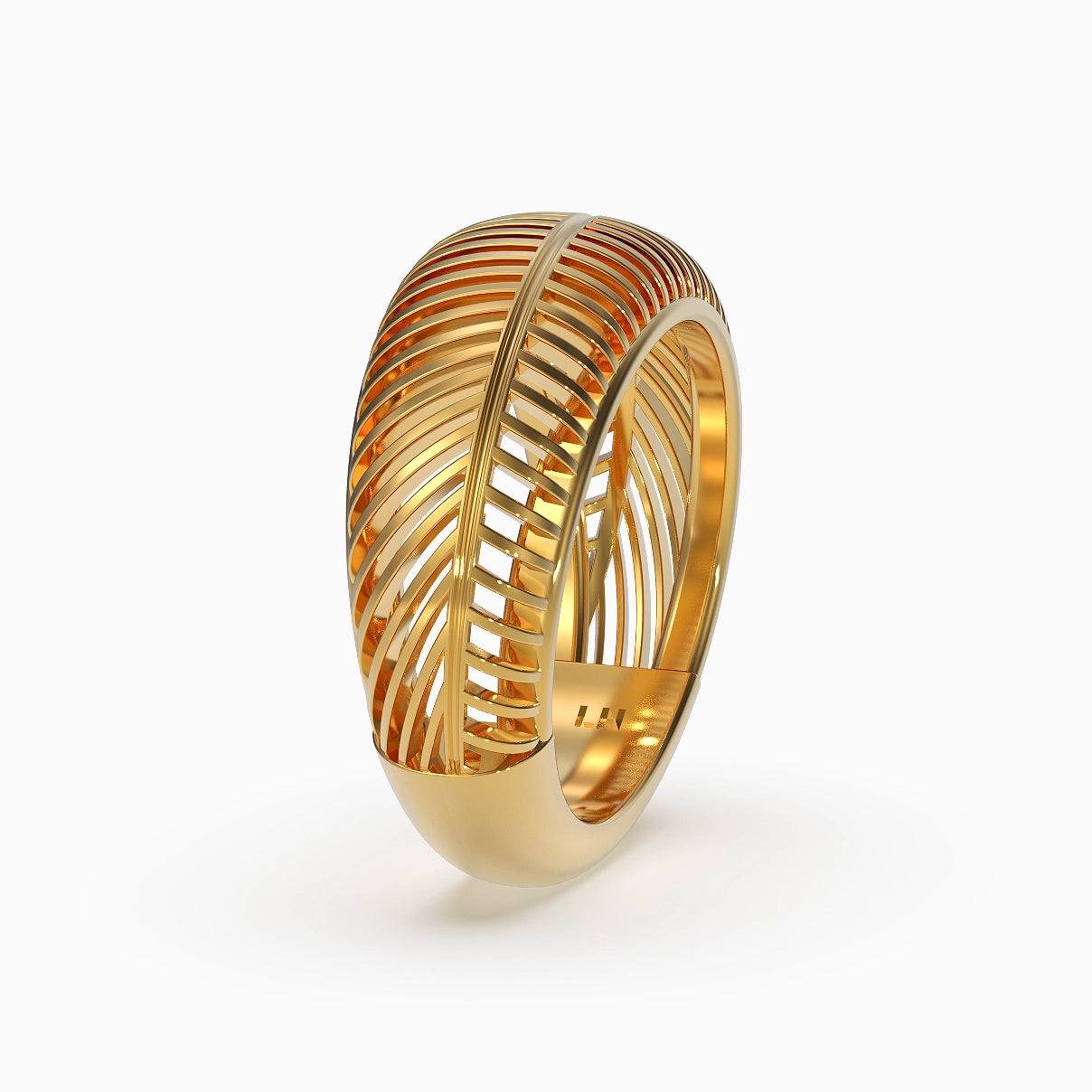 Gotham Ring in Yellow Gold image 3