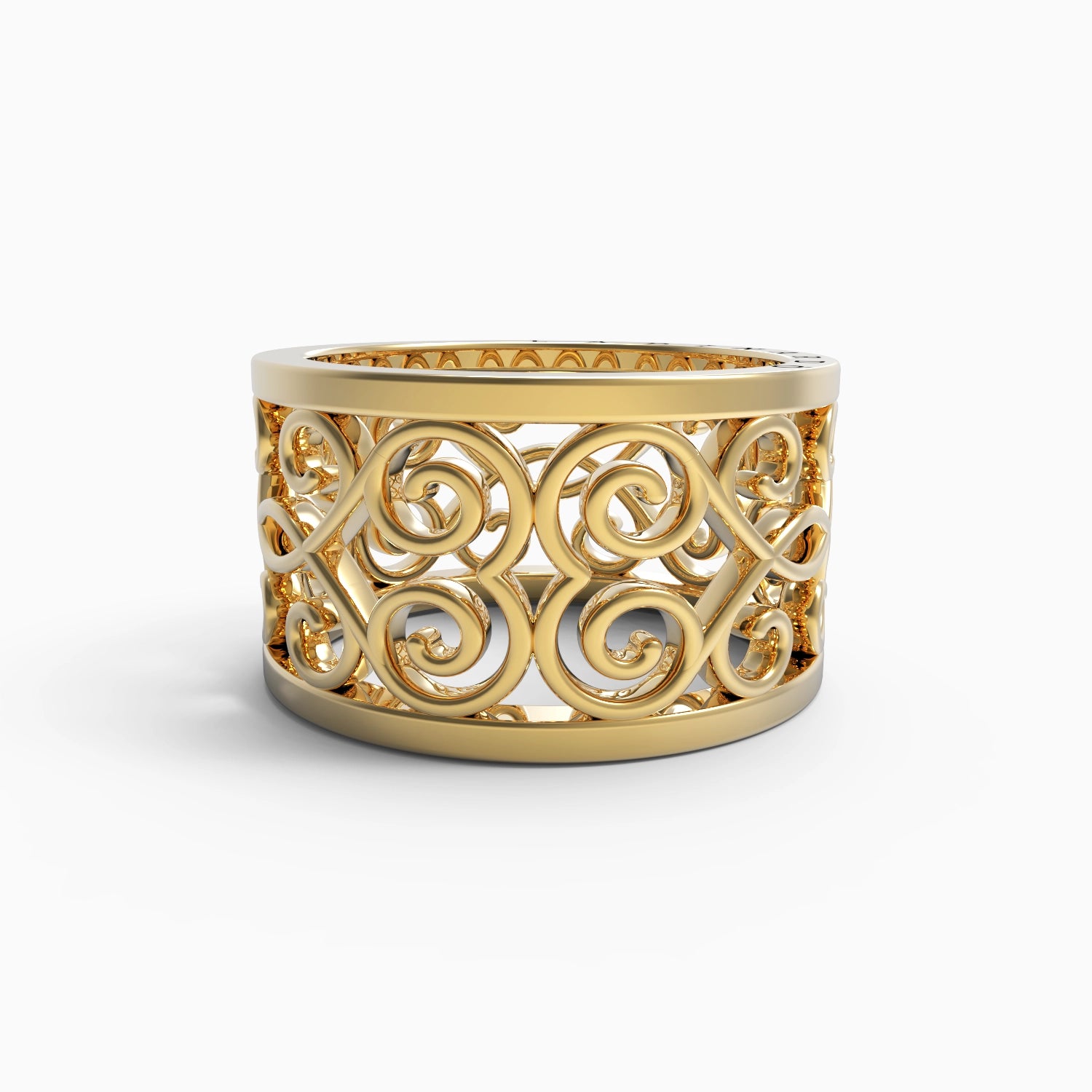 Gates of Venice Ring in Yellow Gold image 3
