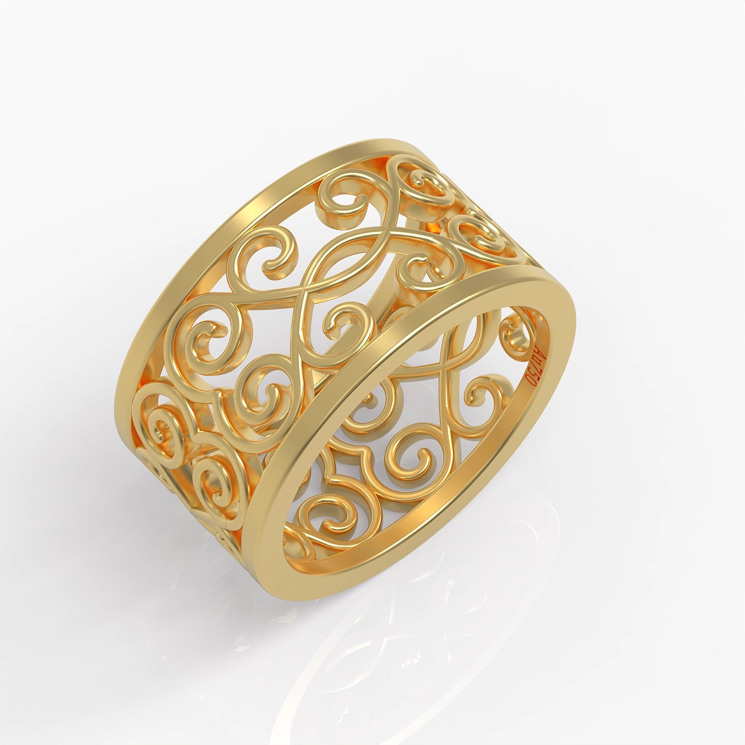 Gates of Venice Ring in Yellow Gold image 0