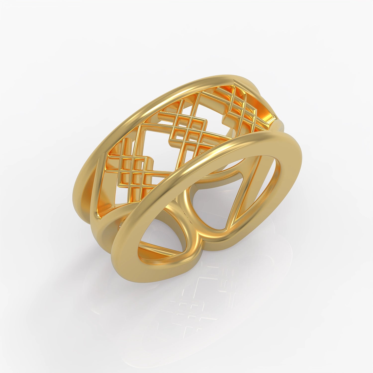Palais Band in Yellow Gold image 0