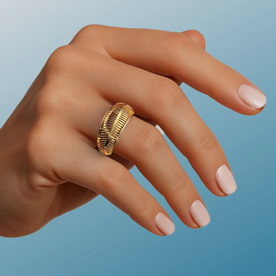 Gotham Ring in Yellow Gold image 1