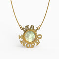 Mai Troppo "Never Too Much" Pendant in Yellow Gold and Pearl image 0