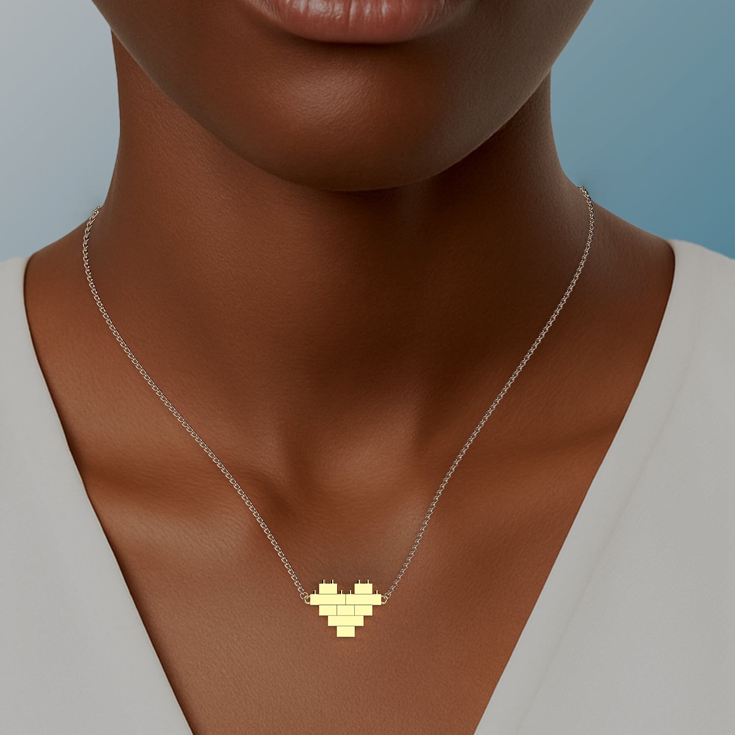 Heart of Venice Pendant in Yellow Gold image 1