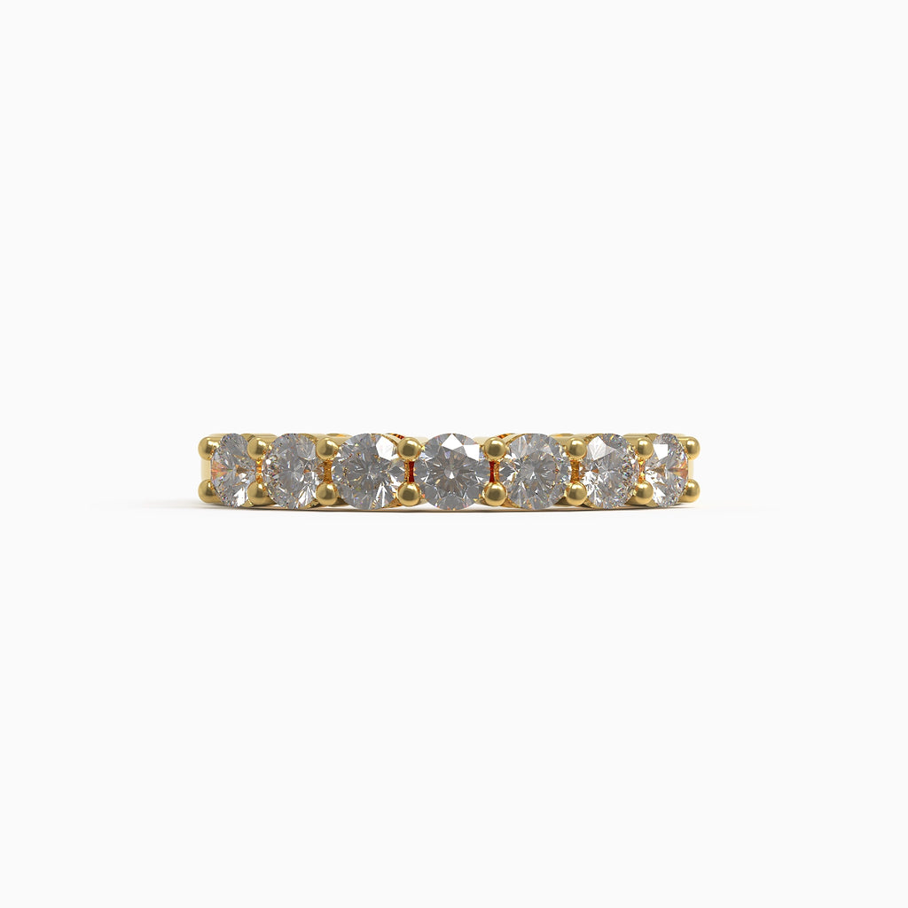 Ladinardò Eternal Band in Yellow Gold and Diamonds image 3