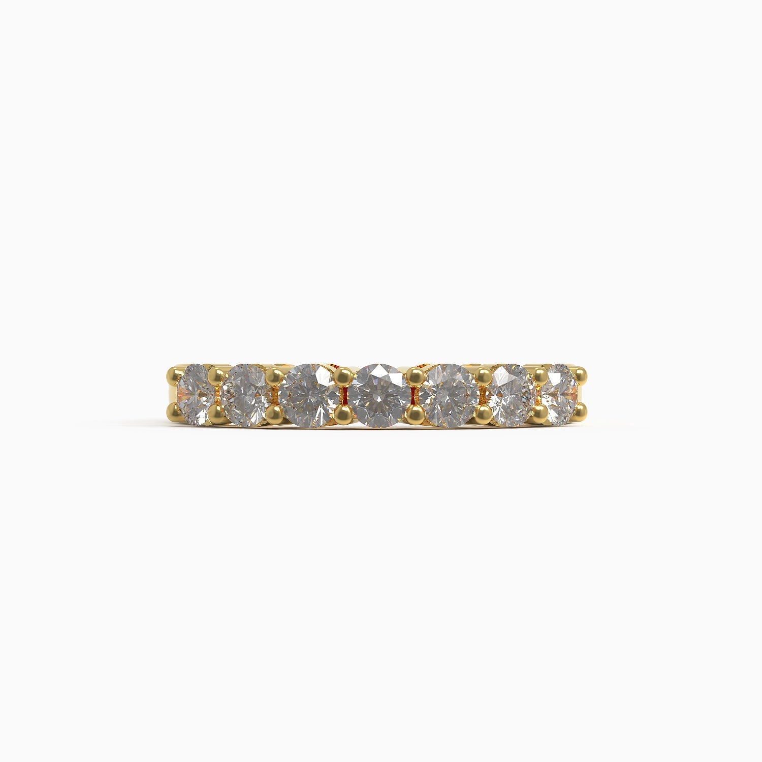 Ladinardò Eternal Band in Yellow Gold and Diamonds image 3