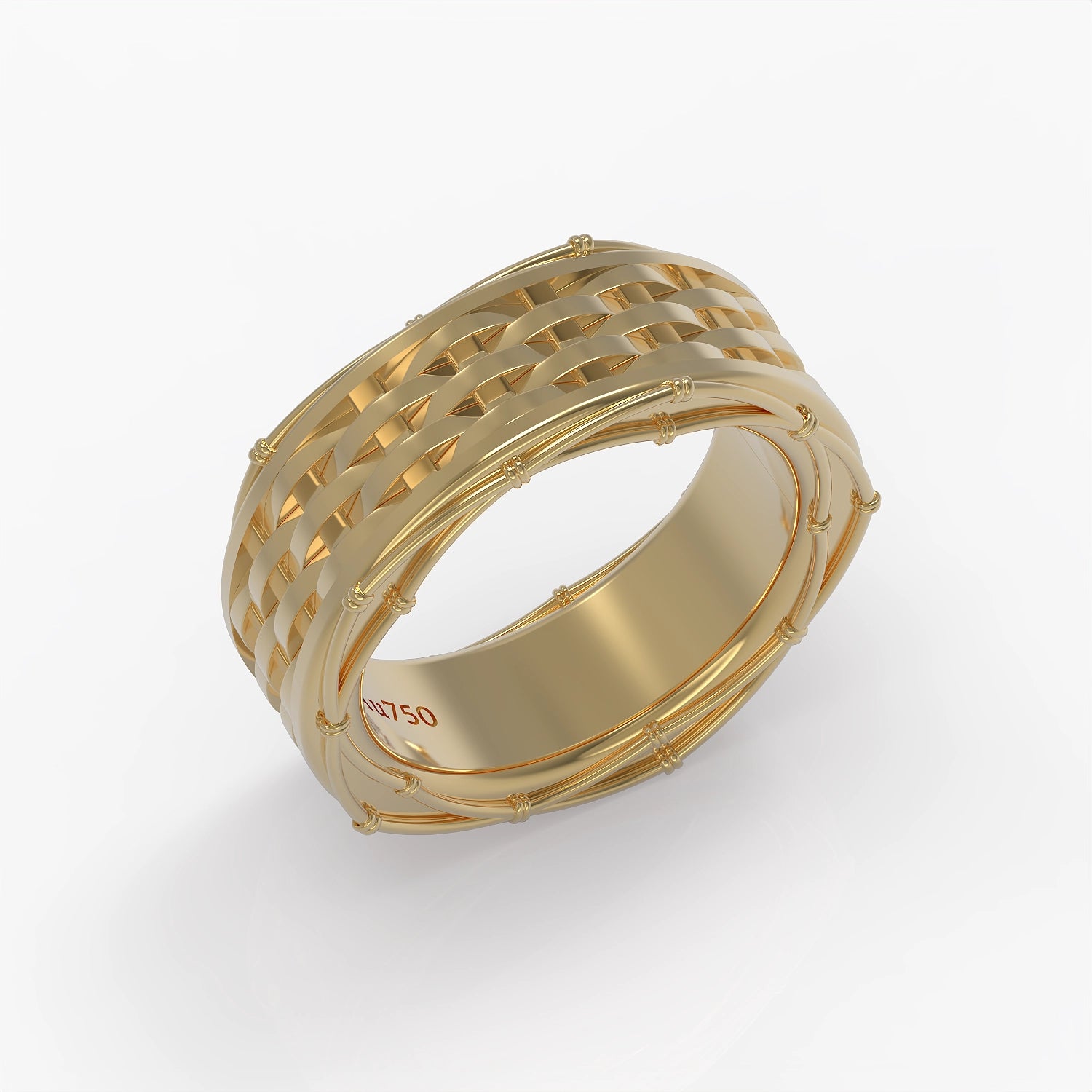 Nœud Band in Yellow Gold image 0