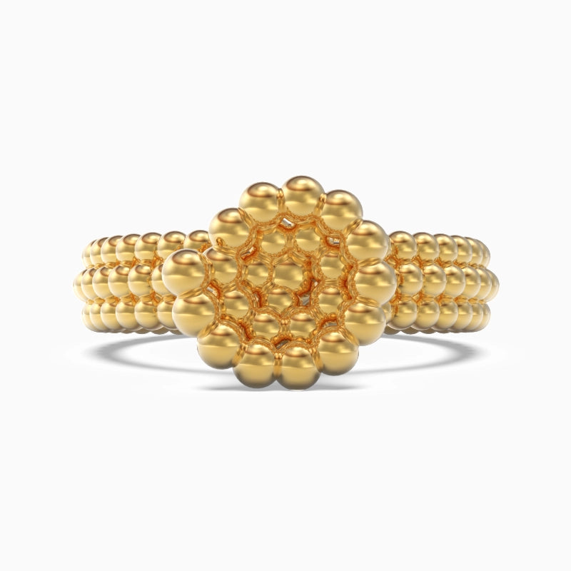Perla Rosa Ring in Yellow Gold image 4