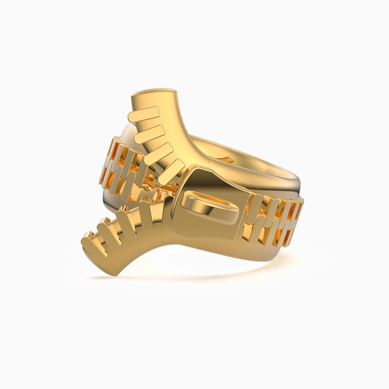 Voce Ring in Yellow Gold image 3