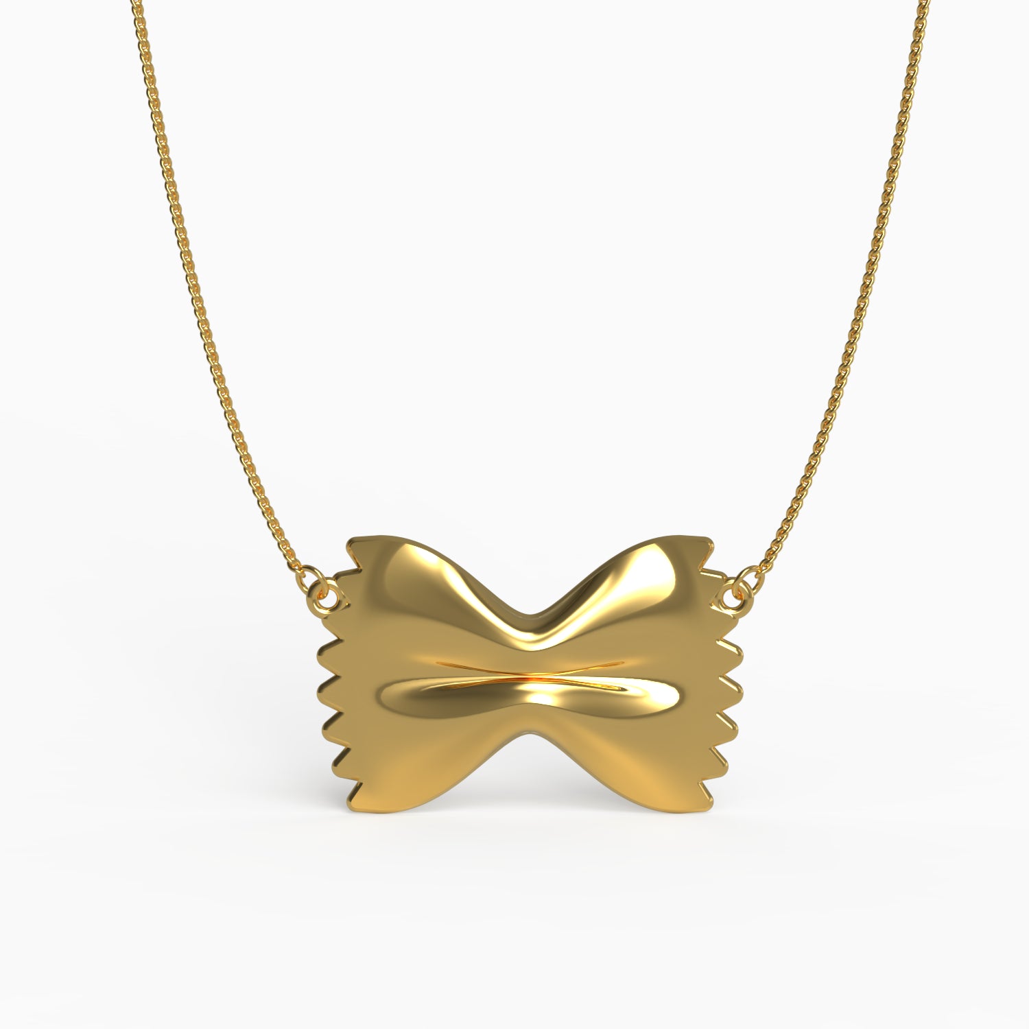 Ladinardò™ Farfalle Bowtie Pendant in Yellow Gold image 0