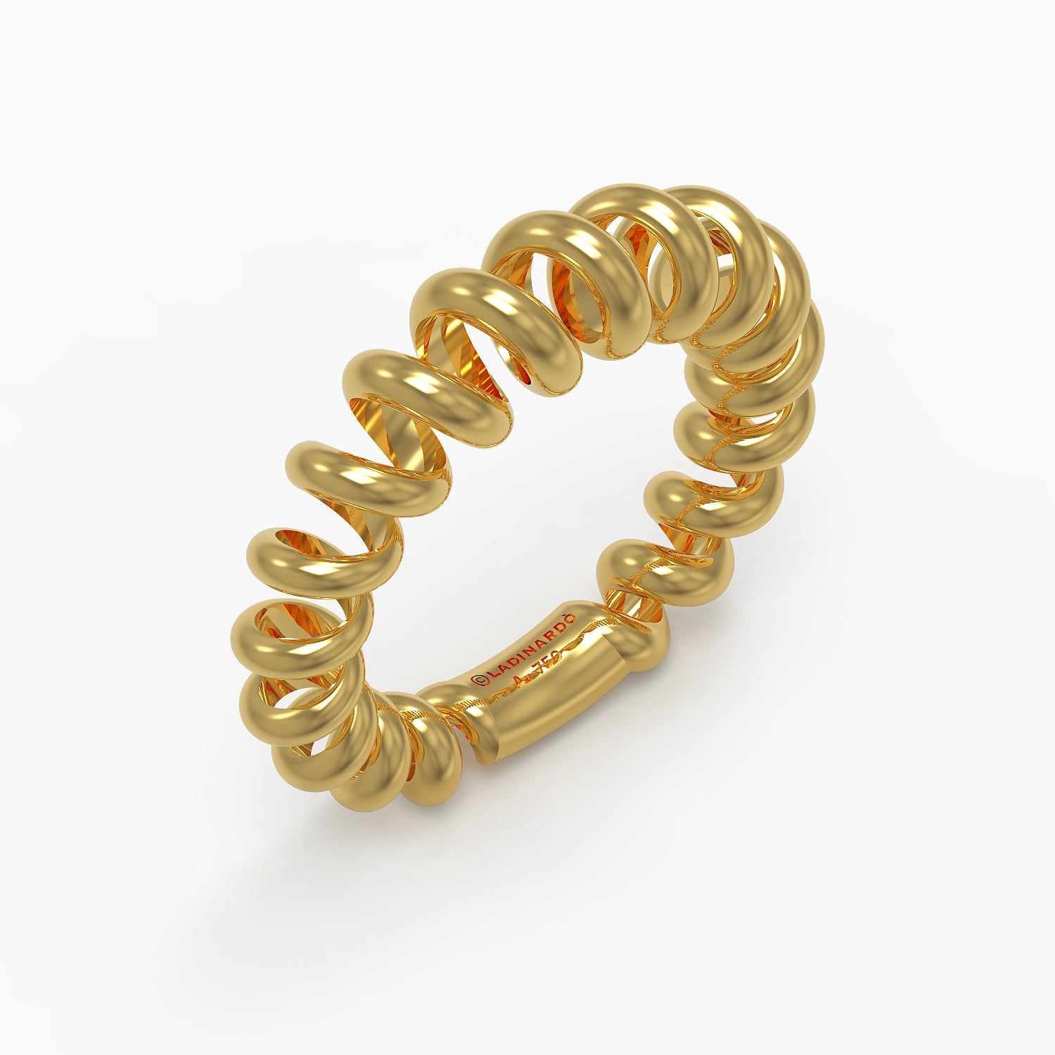 1983 Coil Ring in Yellow Gold image 0