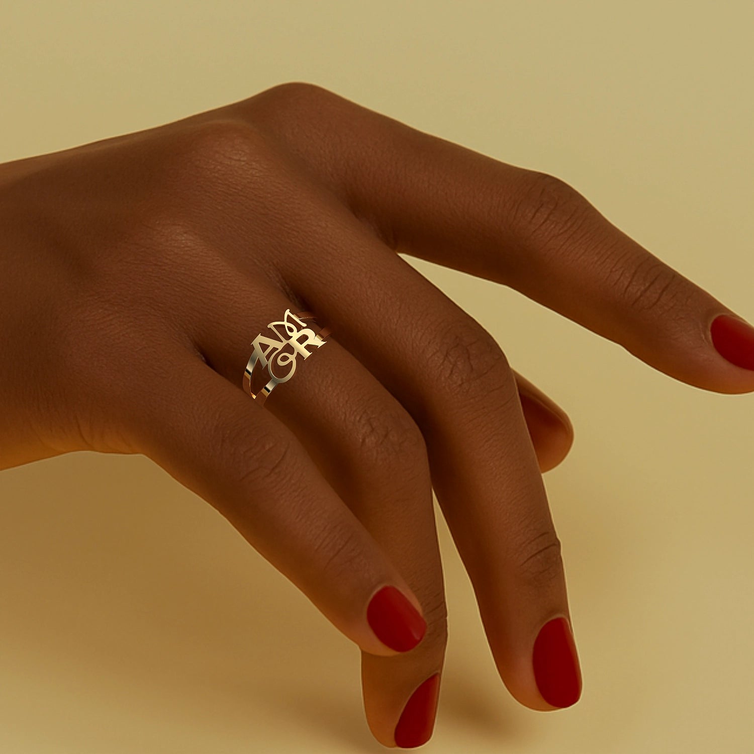 Pop D'AMOR Ring in Yellow Gold image 1