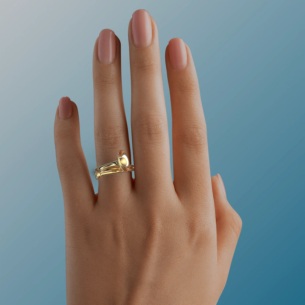 Sinfonia Ring in Yellow Gold image 2