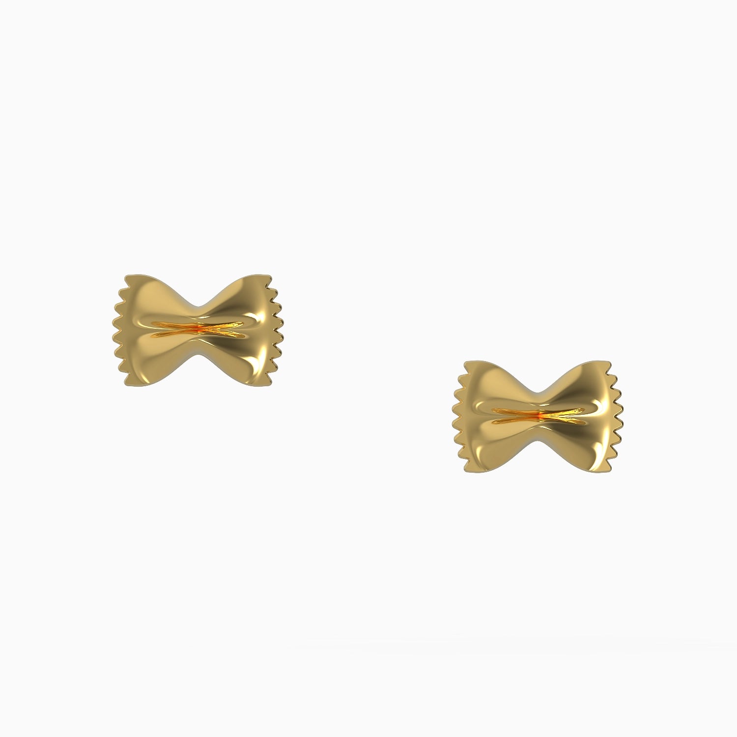 Ladinardò™ Farfalle Bowtie Stud in Yellow Gold image 0